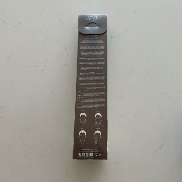 Sarah Chapman London Skinesis The Facelift Facial Massager Tool - New in Box - Picture 6 of 7